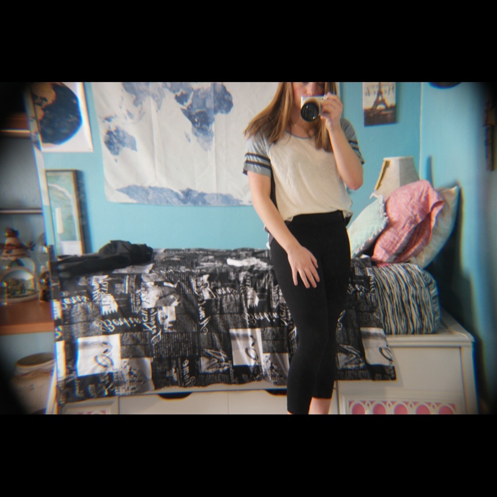 Blue and White T-Shirt